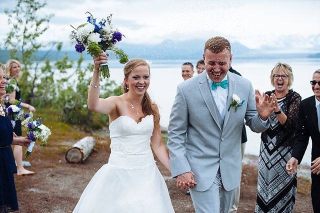 alaskan wilderness wedding photography at beluga lake