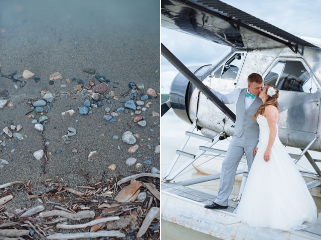 alaskan wilderness wedding photography at beluga lake