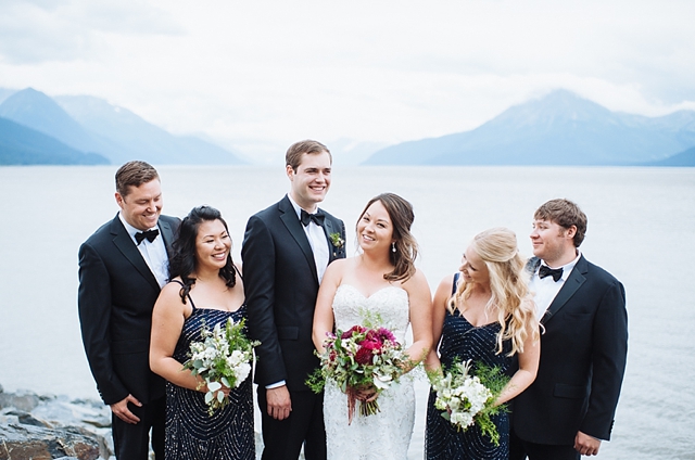 Crow Creek Mine Wedding in Alaska near Girdwood