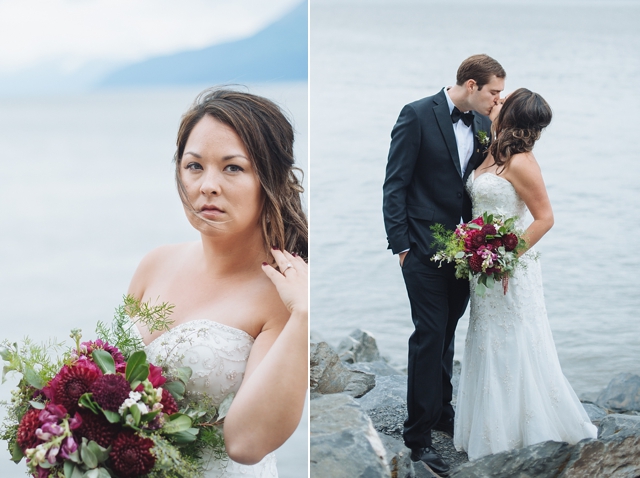 Crow Creek Mine Wedding in Alaska near Girdwood