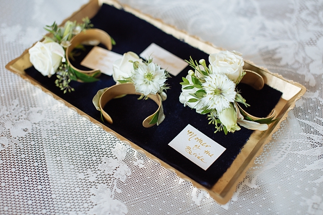 girdwood wedding photographer Erica Rose captures floral arrangements