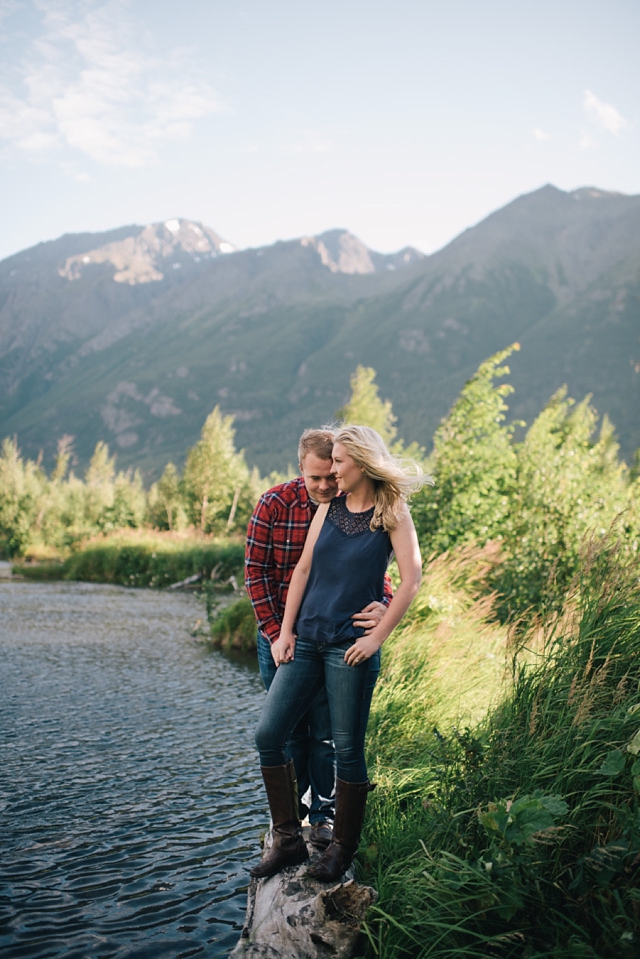 Eagle River Engagement Photos by Erica Rose