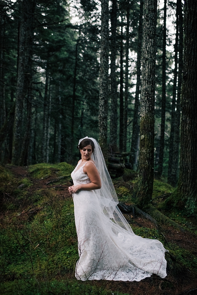 girdwood alaska greenhouse wedding bridal portraits 