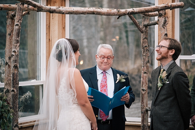 alaska greenhouse wedding at forget me not nursery in indian wedding reception