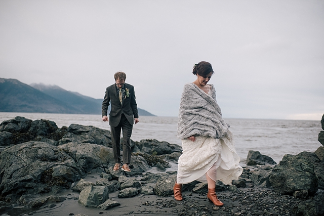 beluga point wedding photos alaska wedding photographer