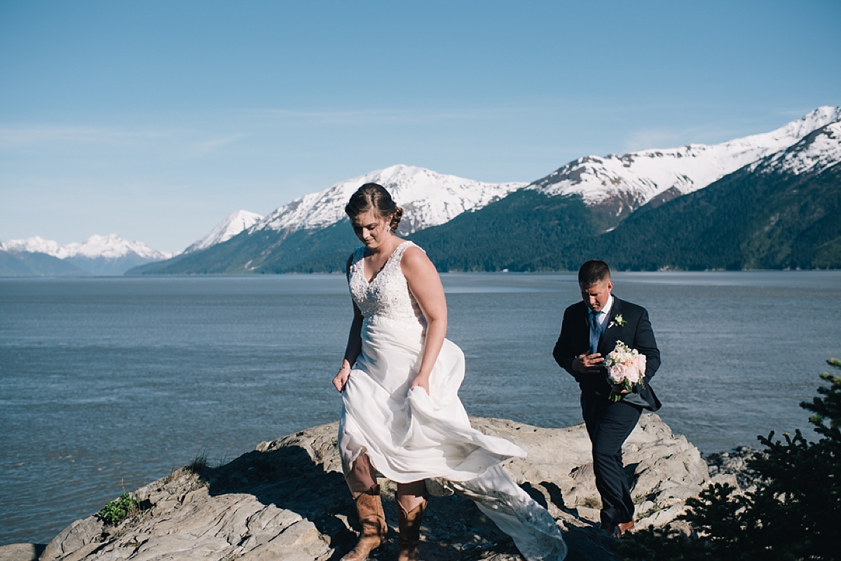 girdwood elopement photographer alaska