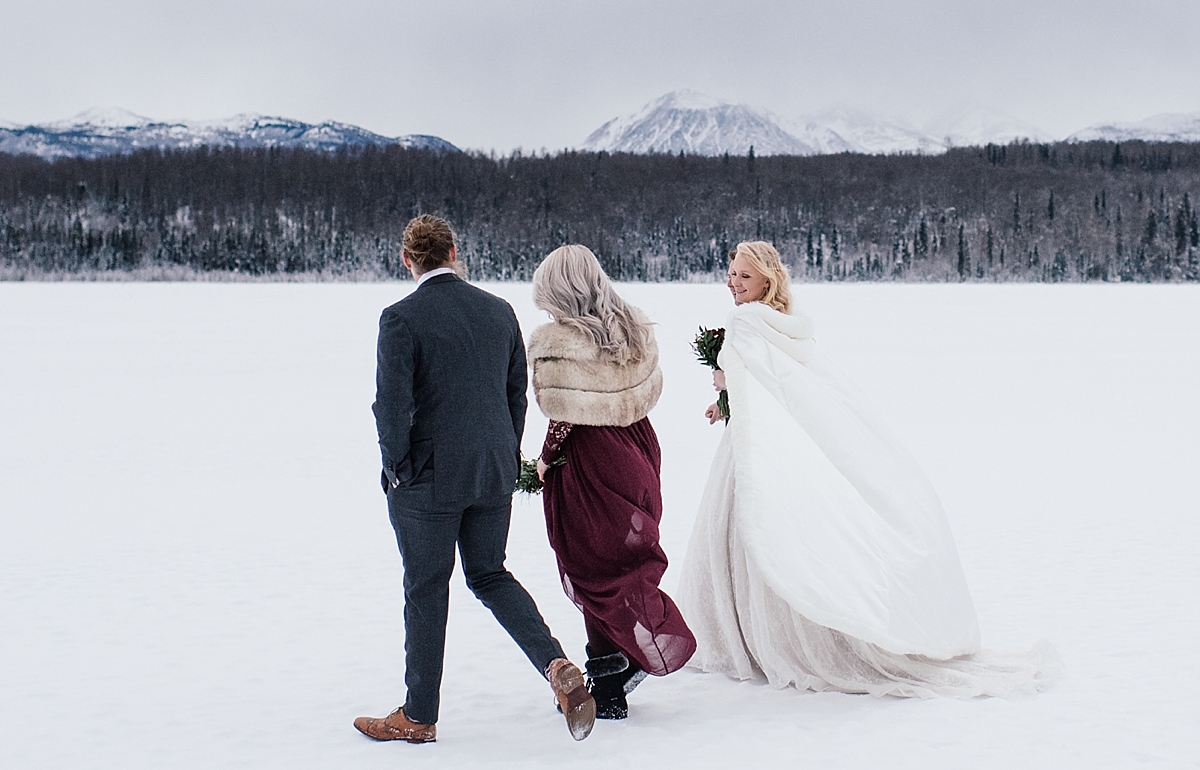Intimate Winter Wedding Photography