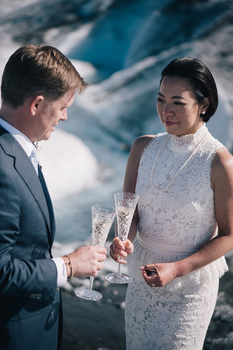 Glacier Alaska Adventure Wedding Photography