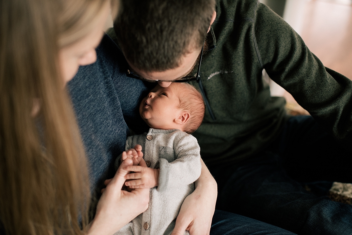 Anchorage Newborn Photography at home