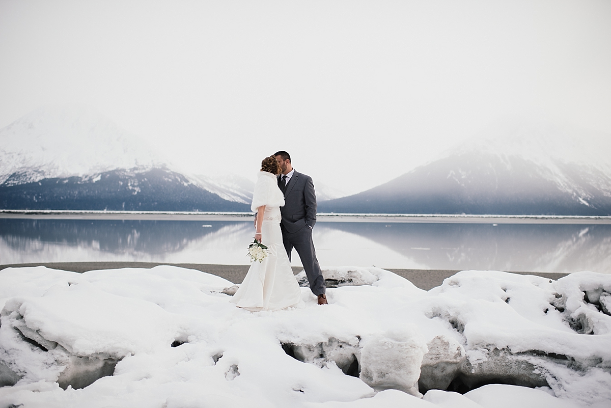 intimate alaska destination wedding