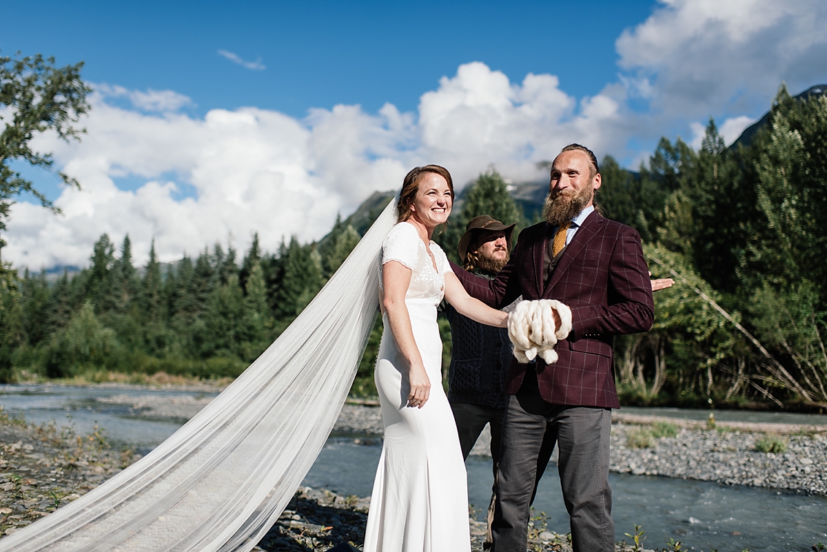 Girdwood Raven Glacier Lodge Wedding Photographer